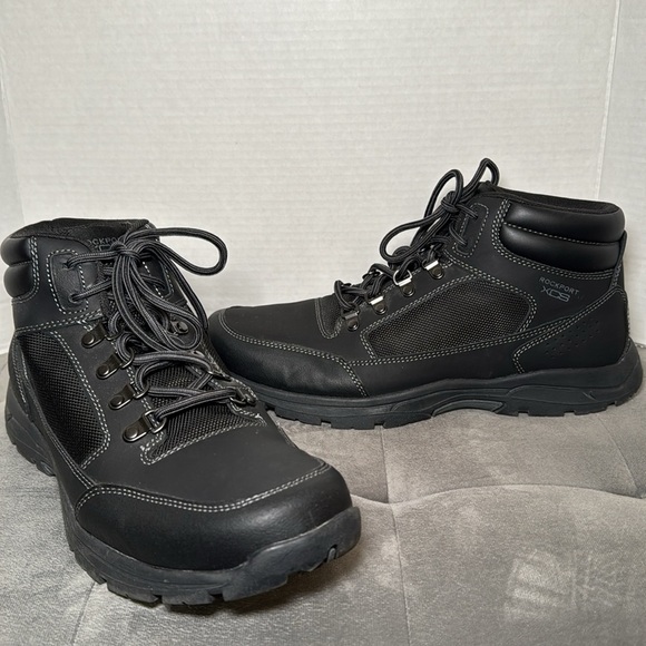 Rockport XCS Men's Road & Trail Boots Black Size 11.5 - Picture 2 of 14
